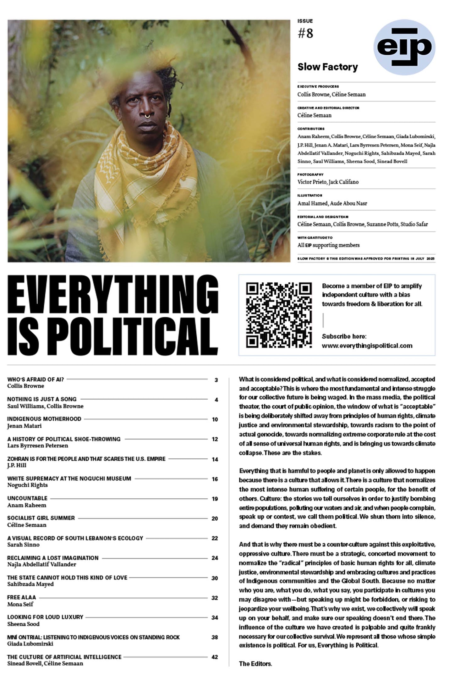 Everything is Political – Issue #8