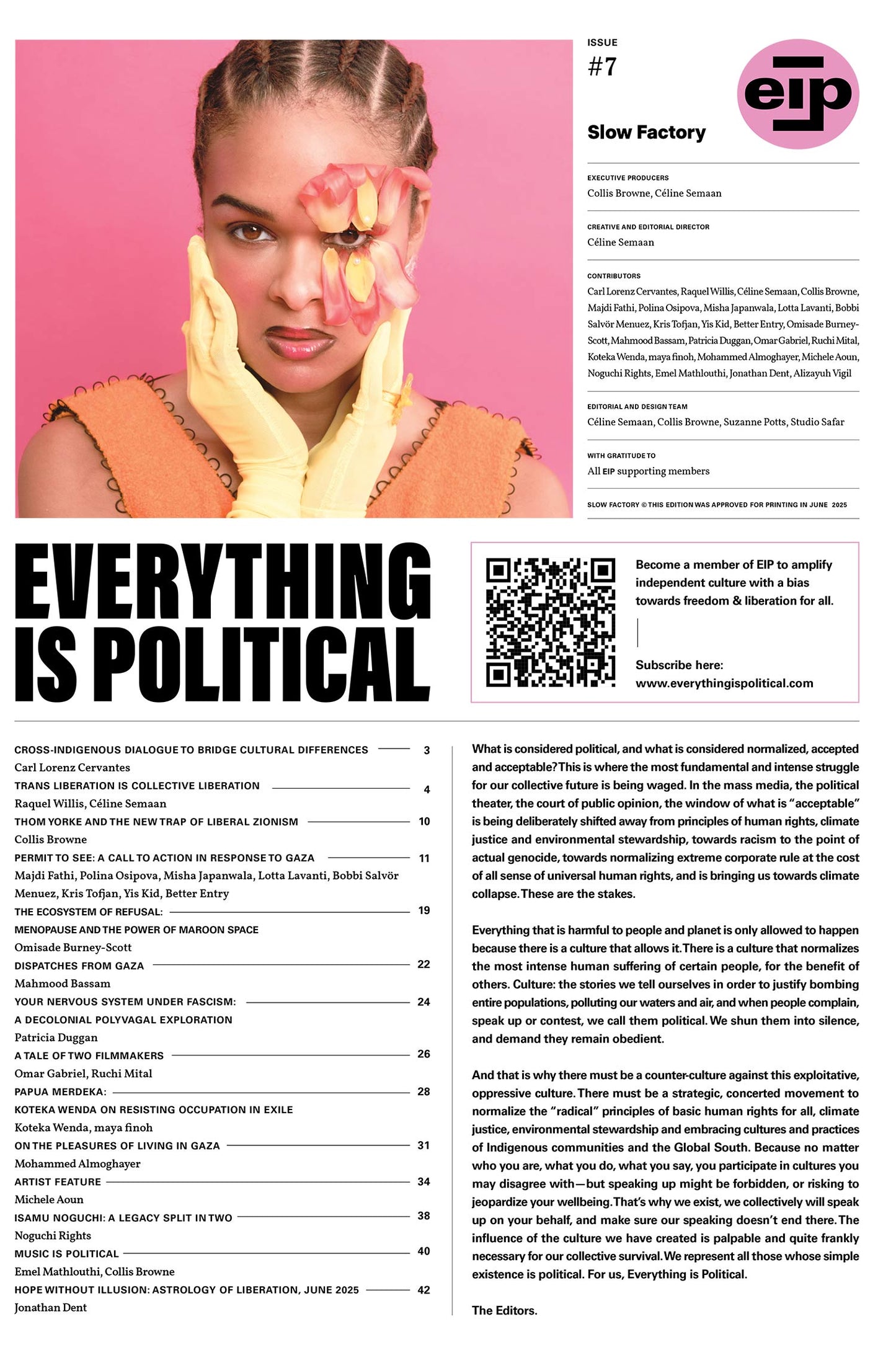 Everything is Political – Issue #7